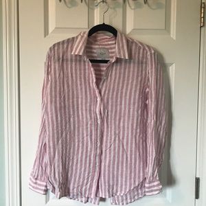 Rails button down